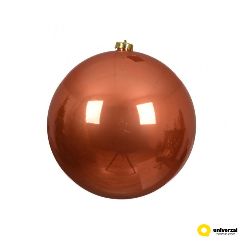 KUGLA NOVOGODIŠNJA 20CM ORANGE 022413 