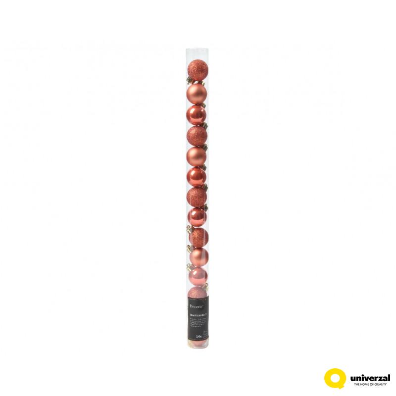 KUGLA NOVOGODIŠNJA 14/1 3CM ORANGE 022491 