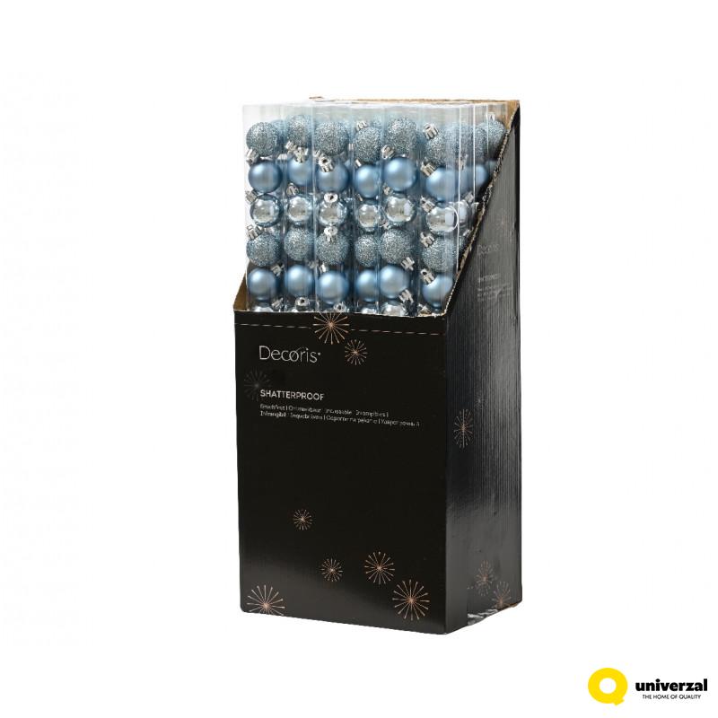 KUGLA NOVOGODIŠNJA 14/1 3CM BLUE ICE 022497 