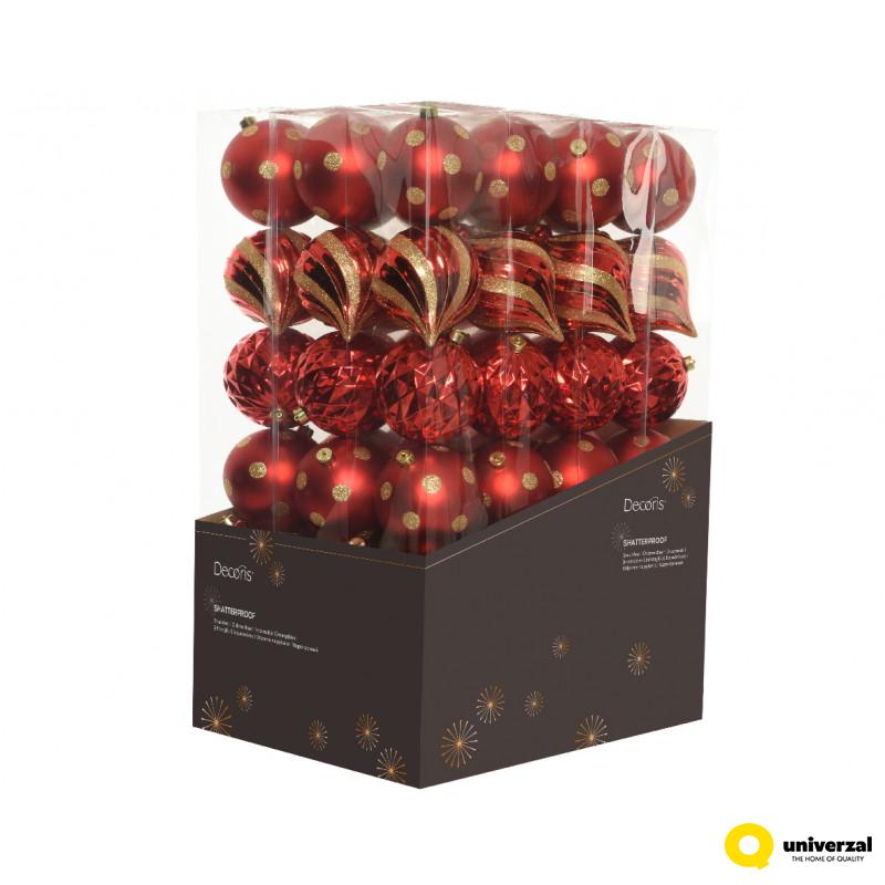 KUGLA NOVOGODIŠNJA 6/1 15CM RED 022565 