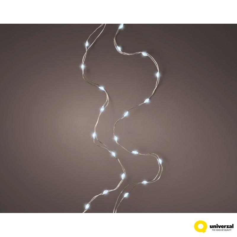 LAMPICE NOVOGODIŠNJE 95CM SILVER/COOL WHITE 485027 