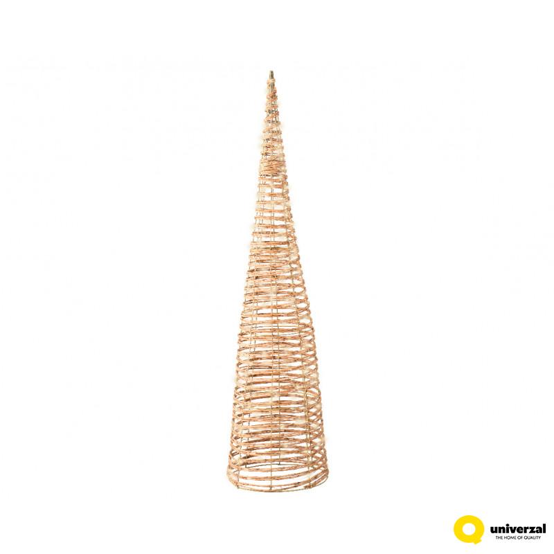 FIGURA NOVOGODIŠNJA DRVO SA LED SVETLOM 90CM OUTDOOR 493687 