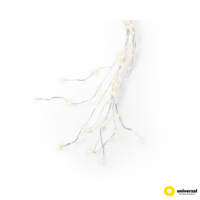 LAMPICE NOVOGODIŠNJE 240CM SILVER OUTDOOR 496150 