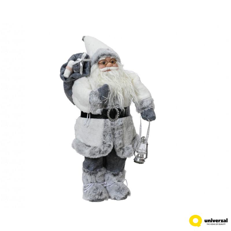 NOVOGODIŠNJA FIGURA DEDA MRAZ 60CM WHITE 547705 