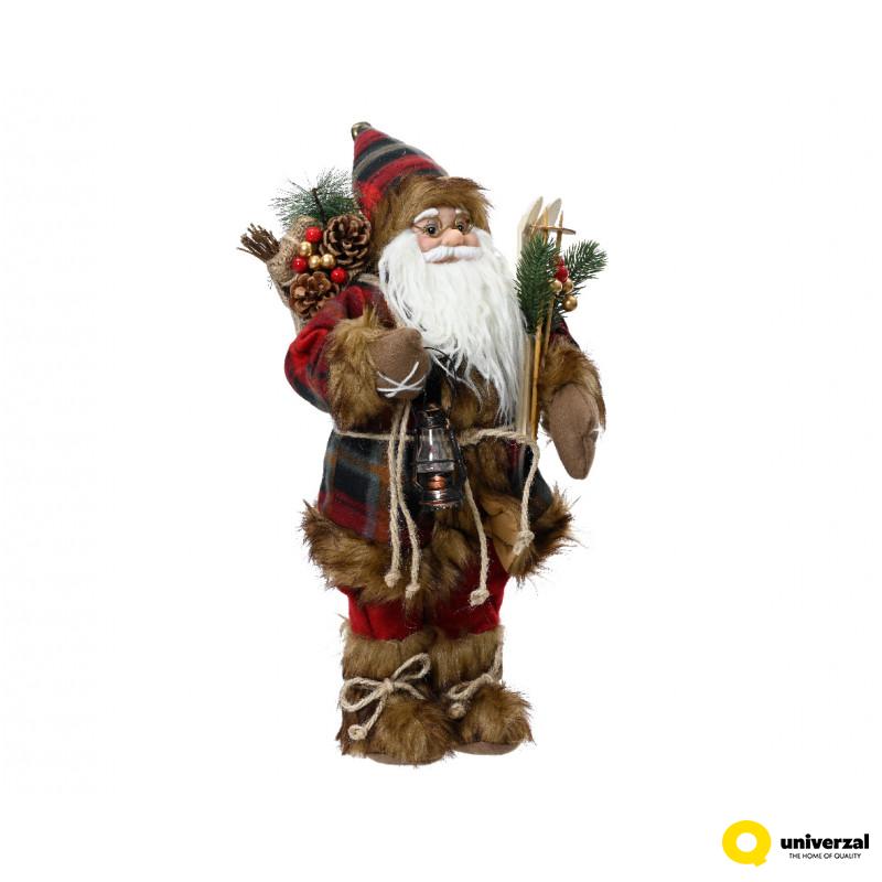 NOVOGODIŠNJA FIGURA DEDA MRAZ 30CM RED 547719 