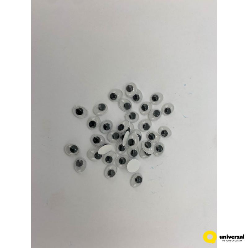DEKORATIVNE OČI SAMOLEPLJIVE 5X7MM 30kom UNL-2495 OCTOPUS 