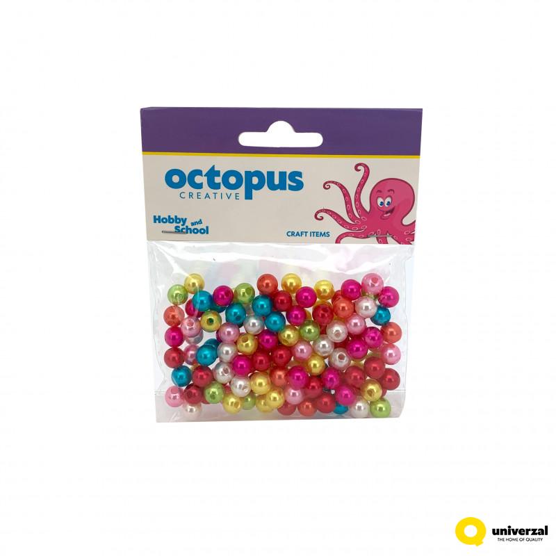 DEKORATIVNE PERLE MIX 8mm 30g UNL-2393 OCTOPUS 