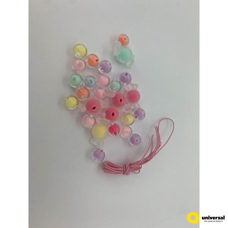 DEKORATIVNE PERLE SET SA ZVEZDICAMA 90kom UNL-2404 OCTOPUS 