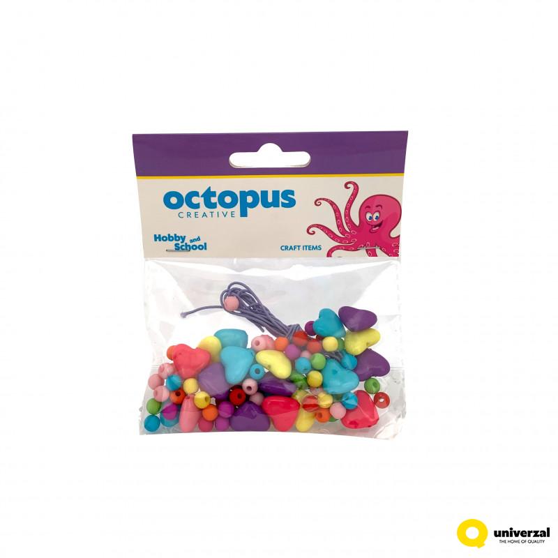 DEKORATIVNE PERLE SET 74kom UNL-2408 OCTOPUS 