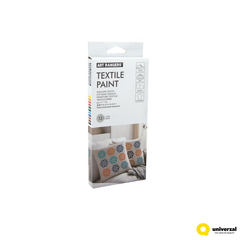 BOJA ZA TEKSTIL 12X12ml ART RANGER PA50.12012.A 