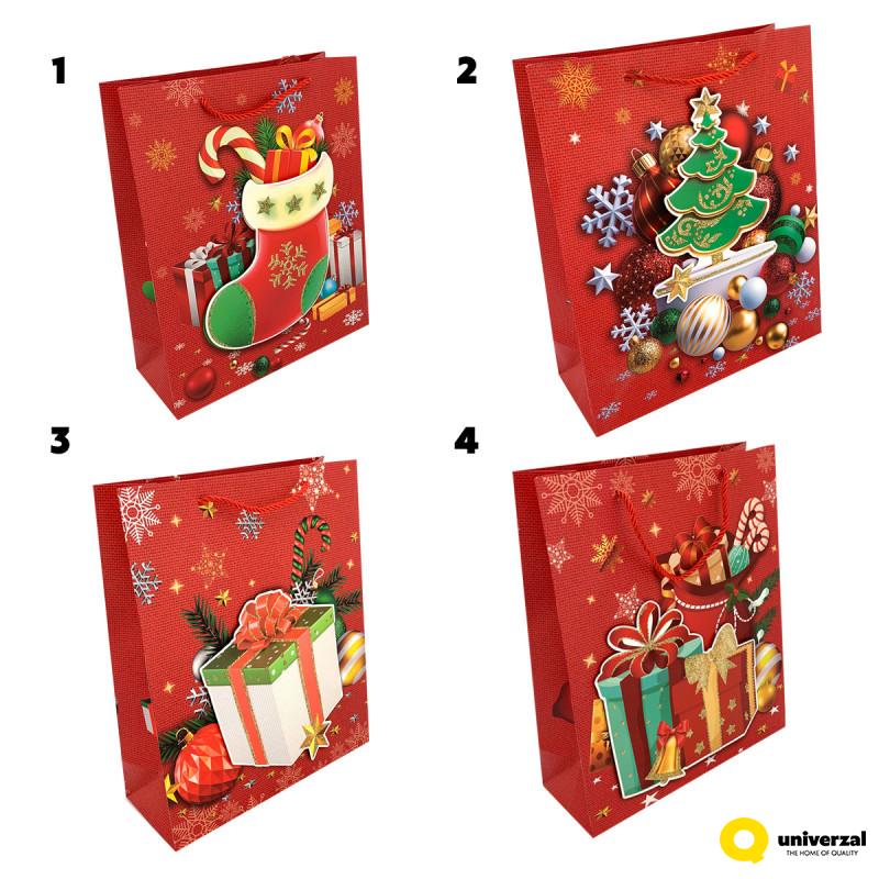 KESA UKRASNA NOVOGODIŠNJA LARGE 30X40X12CM 7937-L 