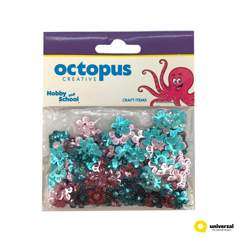 DEKORATIVNI CVETIĆI MIX 15mm 14g OCTOPUS UNL-2382 