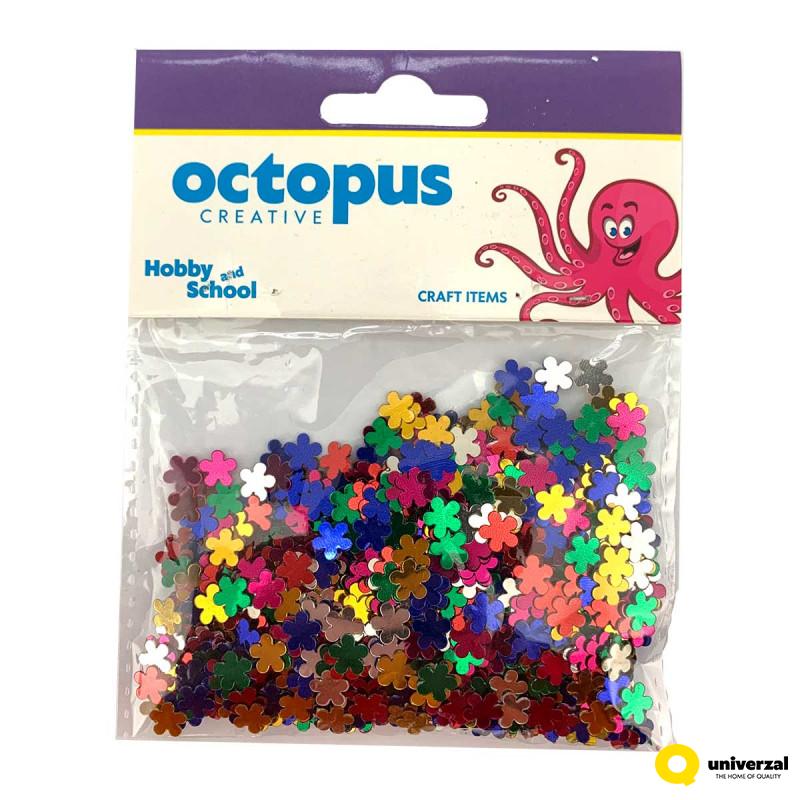 DEKORATIVNI CVETIĆI MIX 8mm 14g OCTOPUS UNL-2383 