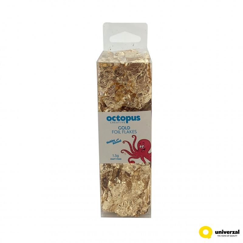 DEKORATIVNE FLEKICE OD FOLIJE ZLATNE 1.5g UNL-2443 OCTOPUS 