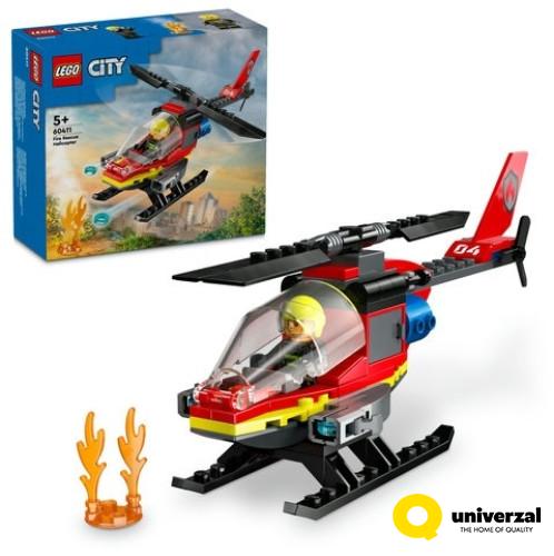 KOCKE LEGO CITY 60411 FIRE RESCUE HELICOPTER 