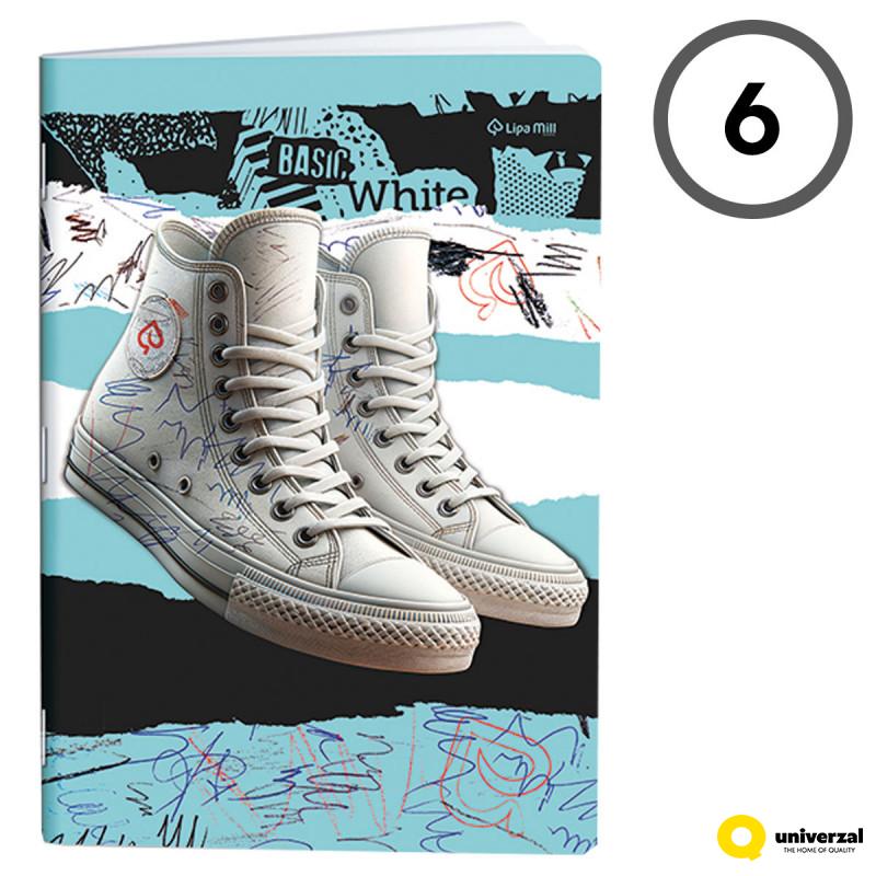 SVESKA A4 DIKTO 40L 80g SNEAKERS 