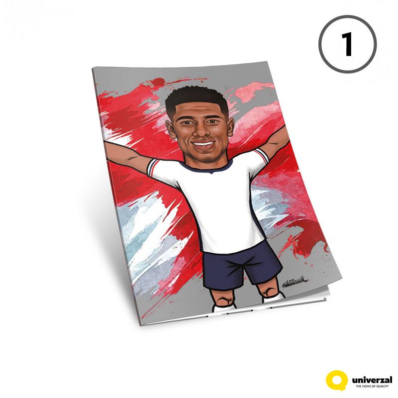 SVESKA A4 SITNI KARO 40L 80g FOOTBALL ICONS 