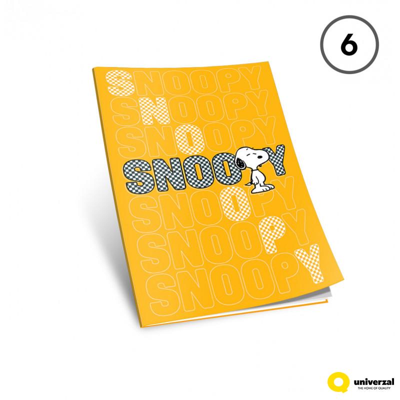 SVESKA A4 DIKTO 40L 80g SNOOPY 