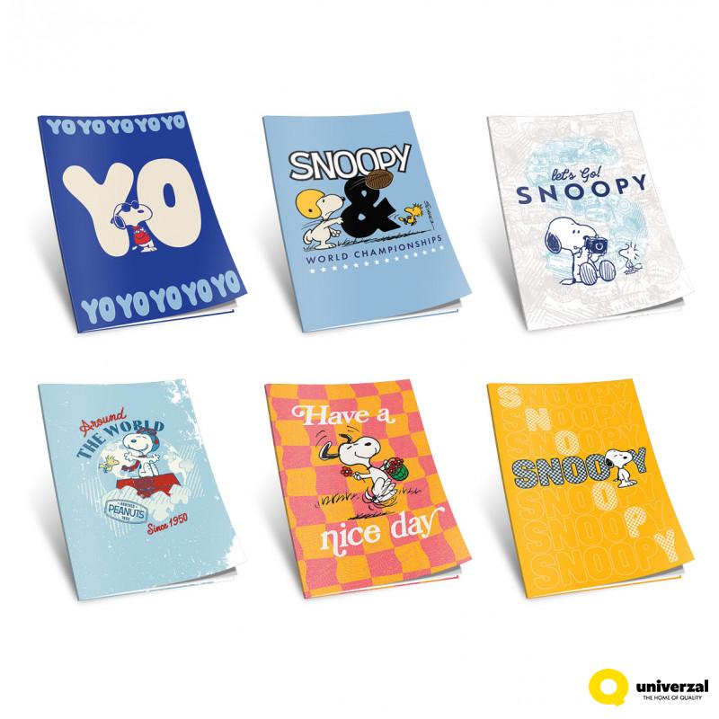 SVESKA A4 DIKTO 40L 80g SNOOPY 