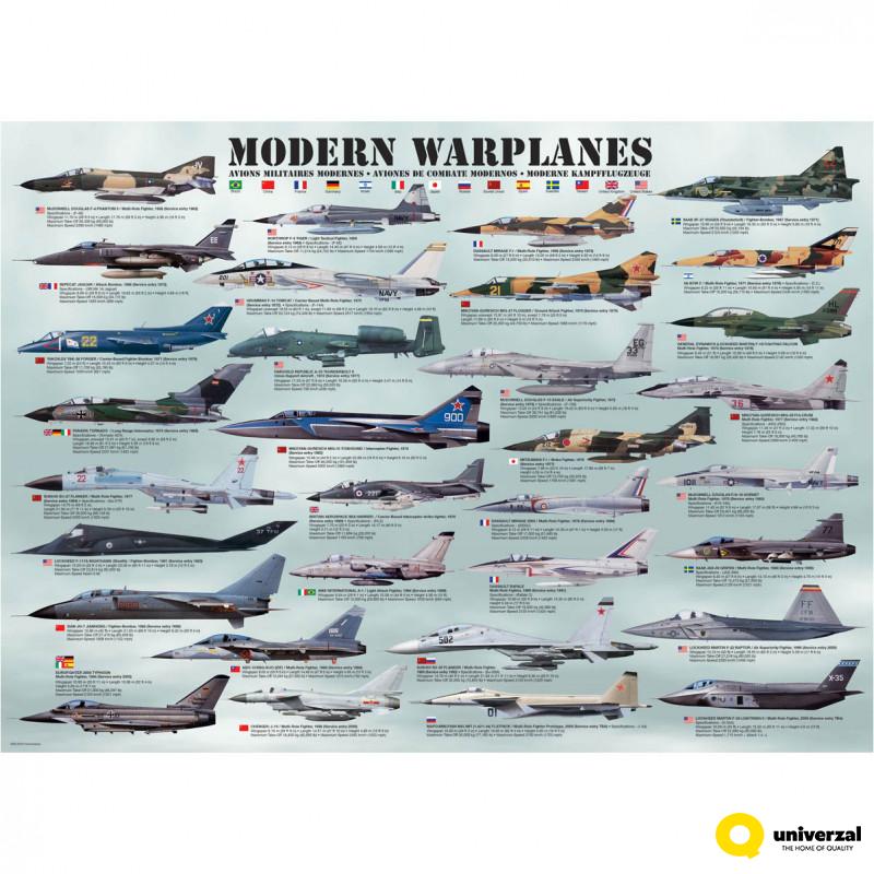 PUZZLE 1000 DELOVA 6000-0076 MODERN WARPLANES 