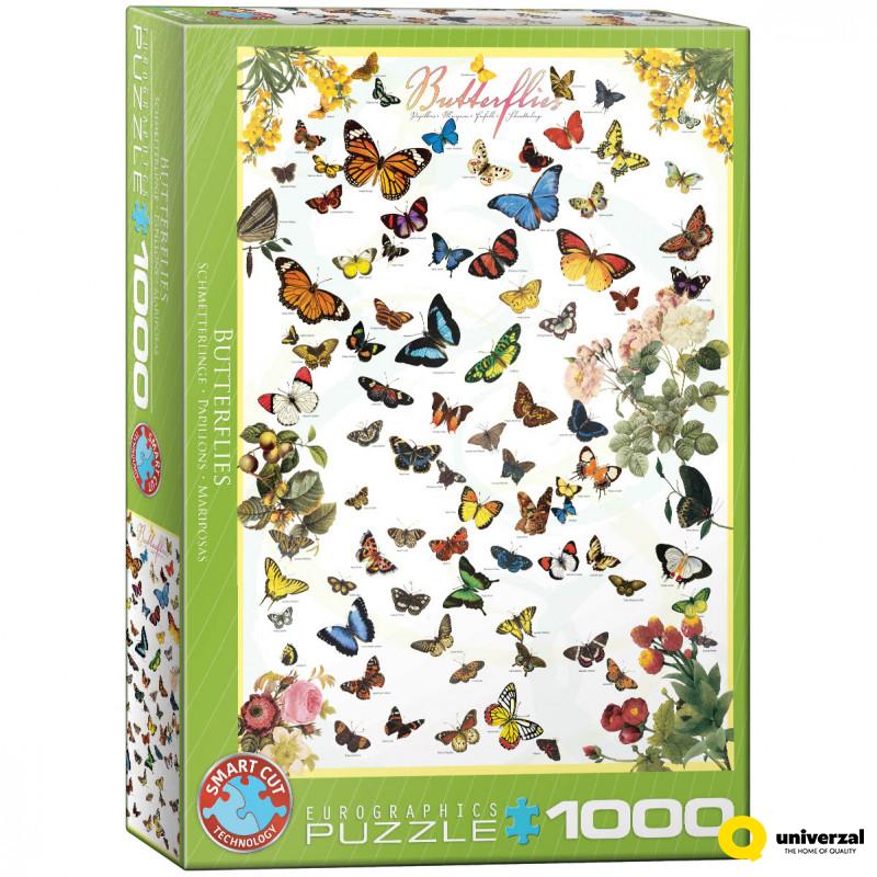 PUZZLE 1000 DELOVA 6000-0077 BUTTERFLIES 