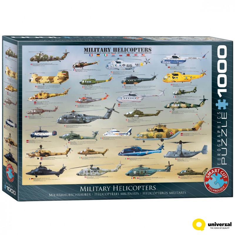 PUZZLE 1000 DELOVA 6000-0088 MILITARY HELICOPTERS 