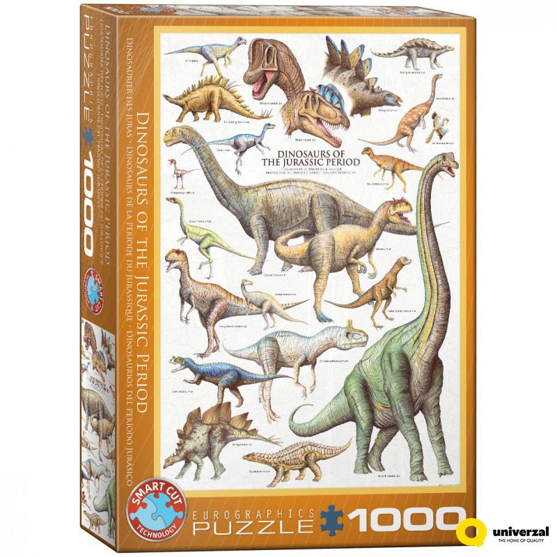 PUZZLE 1000 DELOVA 6000-0099 DINOSAURUS OF JURASSIC PERIOD 