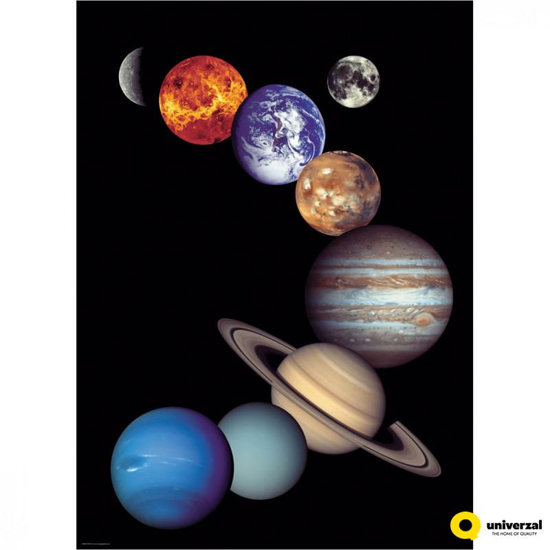 PUZZLE 1000 DELOVA 6000-0100 NASA THE SOLAR SYSTEM 