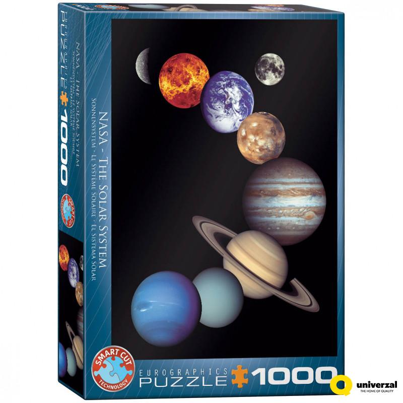 PUZZLE 1000 DELOVA 6000-0100 NASA THE SOLAR SYSTEM 