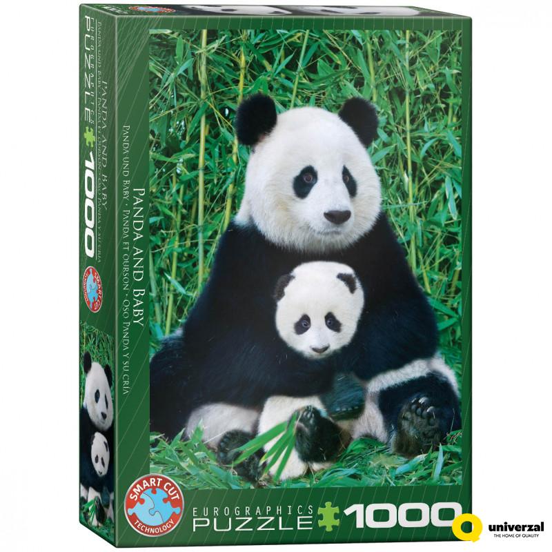 PUZZLE 1000 DELOVA 6000-0173 PANDA & BABY 