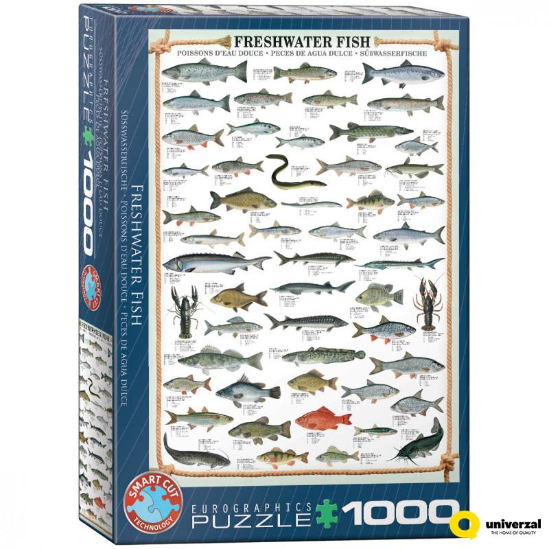 PUZZLE 1000 DELOVA 6000-0312 FRESHWATER FISH 