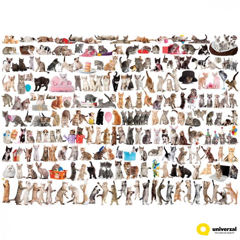 PUZZLE 1000 DELOVA 6000-0580 THE WORLD OF CATS 