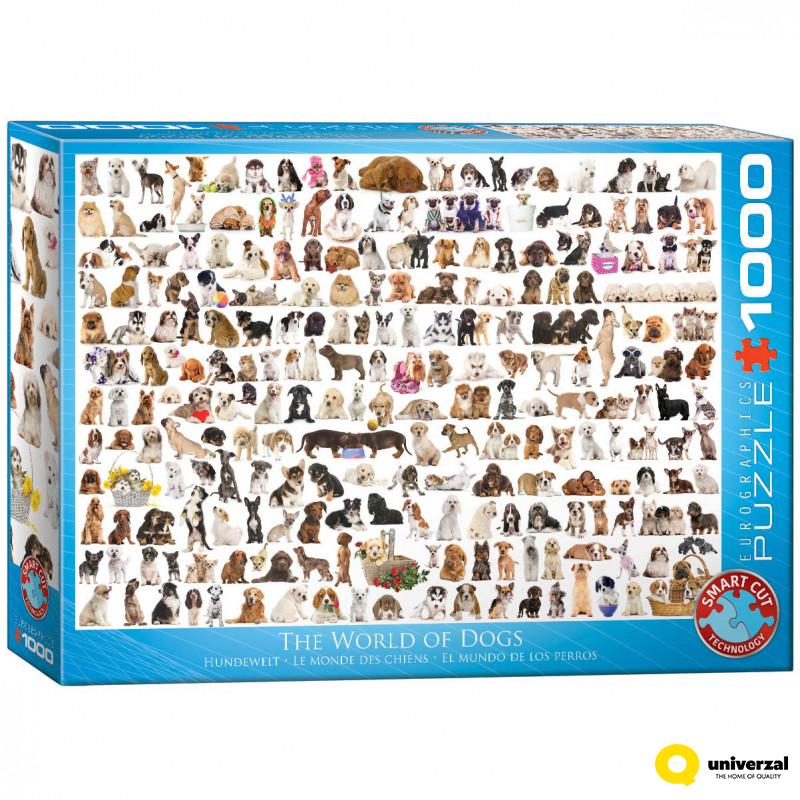 PUZZLE 1000 DELOVA 6000-0581 THE WORLD OF DOGS 