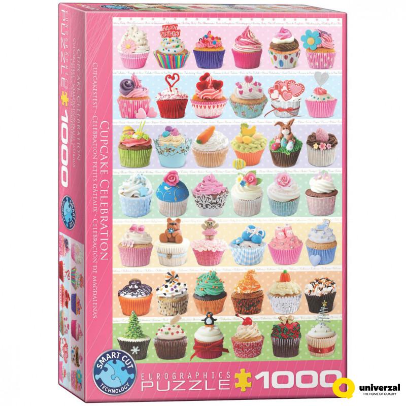 PUZZLE 1000 DELOVA 6000-0586 CUPCAKE CELEBRATION 