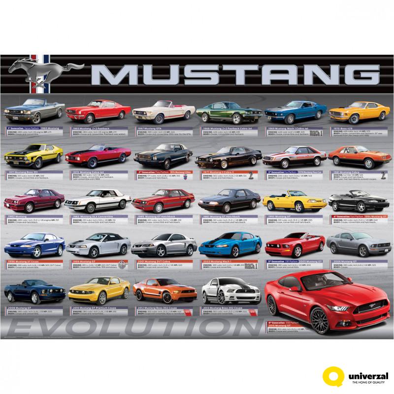 PUZZLE 1000 DELOVA 6000-0684 FORD MUSTANG EVOLUTION 