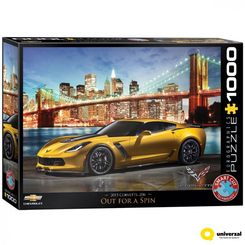 PUZZLE 1000 DELOVA 6000-0735 CORVETTE Z06 OUT FOR A SPIN 
