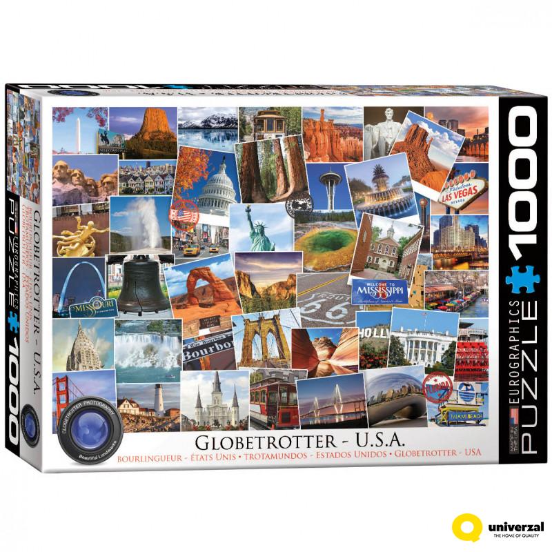 PUZZLE 1000 DELOVA 6000-0750 GLOBETROTTER COLLECTION: US 
