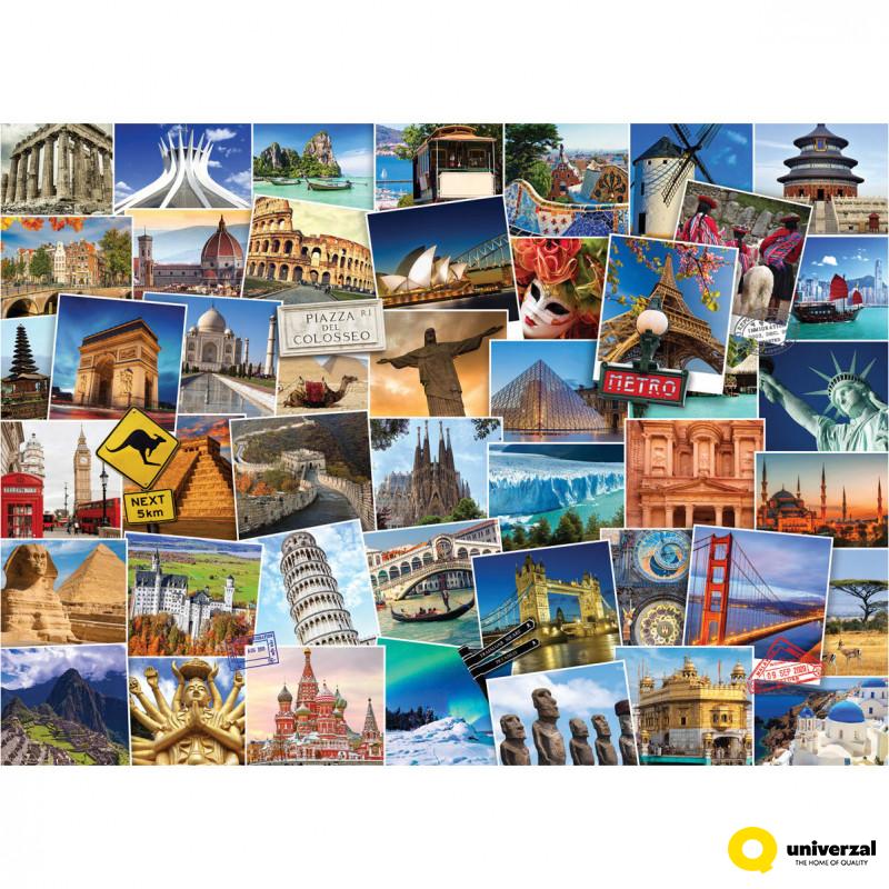 PUZZLE 1000 DELOVA 6000-0751 GLOBETROTTER WORLD 