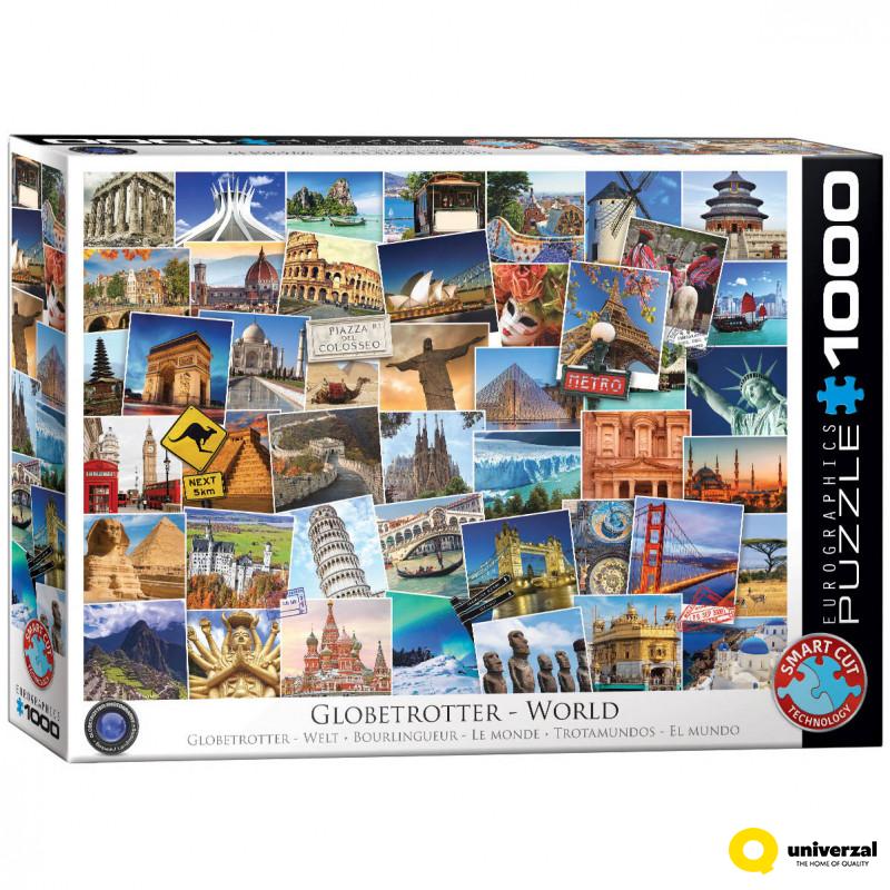 PUZZLE 1000 DELOVA 6000-0751 GLOBETROTTER WORLD 