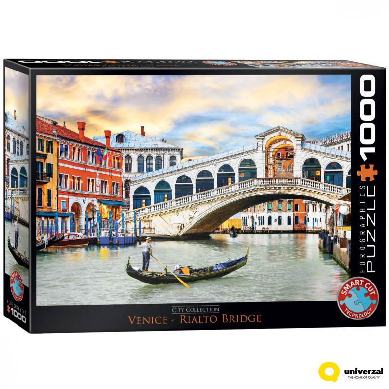 PUZZLE 1000 DELOVA 6000-0766 VENICE RIALTO BRIDGE 