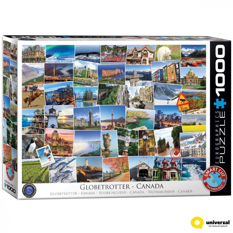 PUZZLE 1000 DELOVA 6000-0780 GLOBETROTTER CANADA 