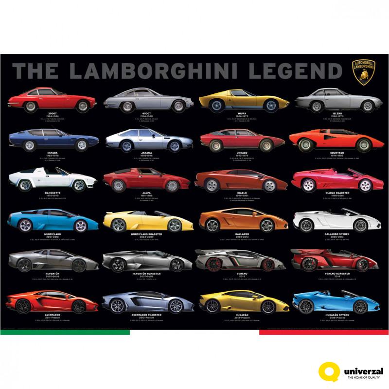 PUZZLE 1000 DELOVA 6000-0822 THE LAMBORGHINI LEGEND 