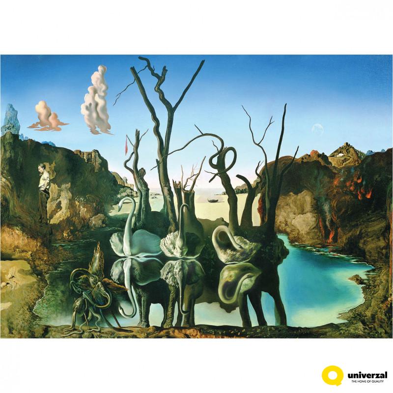 PUZZLE 1000 DELOVA 6000-0846 SWANS REFLECTING ELEPHANTS 