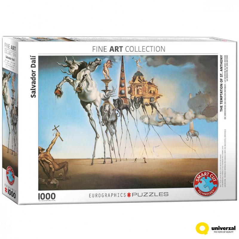 PUZZLE 1000 DELOVA 6000-0847 THE TEMPTATION OF ST.ANTHONY 