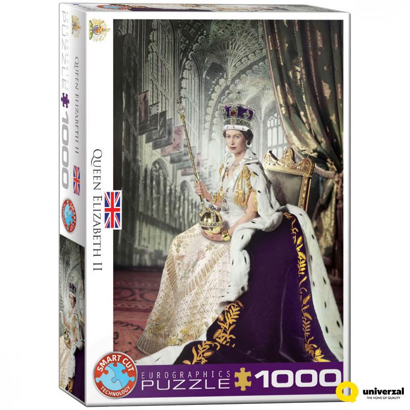 PUZZLE 1000 DELOVA 6000-0919 QUEEN ELIZABETH II 