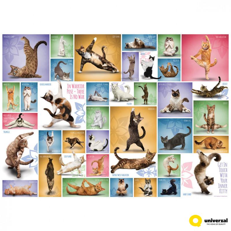PUZZLE 1000 DELOVA 6000-0953 YOGA CATS 