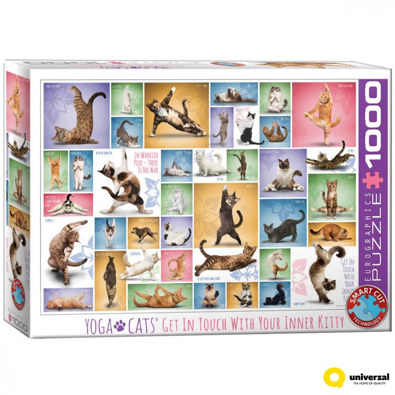 PUZZLE 1000 DELOVA 6000-0953 YOGA CATS 