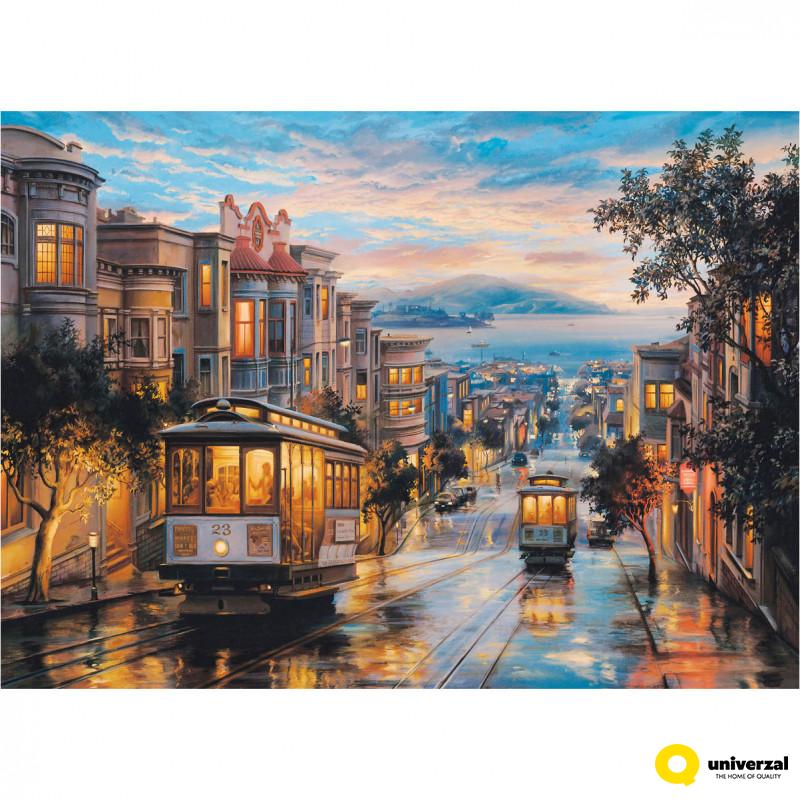 PUZZLE 1000 DELOVA 6000-0957 SAN FRANCISCO CABLE CAR HEAVEN 