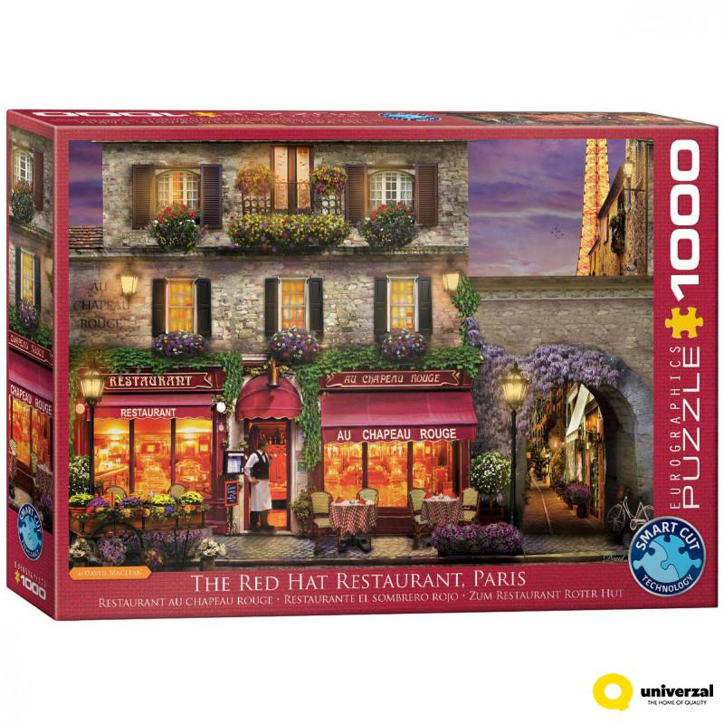 PUZZLE 1000 DELOVA 6000-0963 THE RED HAT RESTAURANT PARIS 
