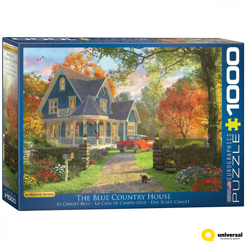 PUZZLE 1000 DELOVA 6000-0978 THE BLUE COUNTRY HOUSE 